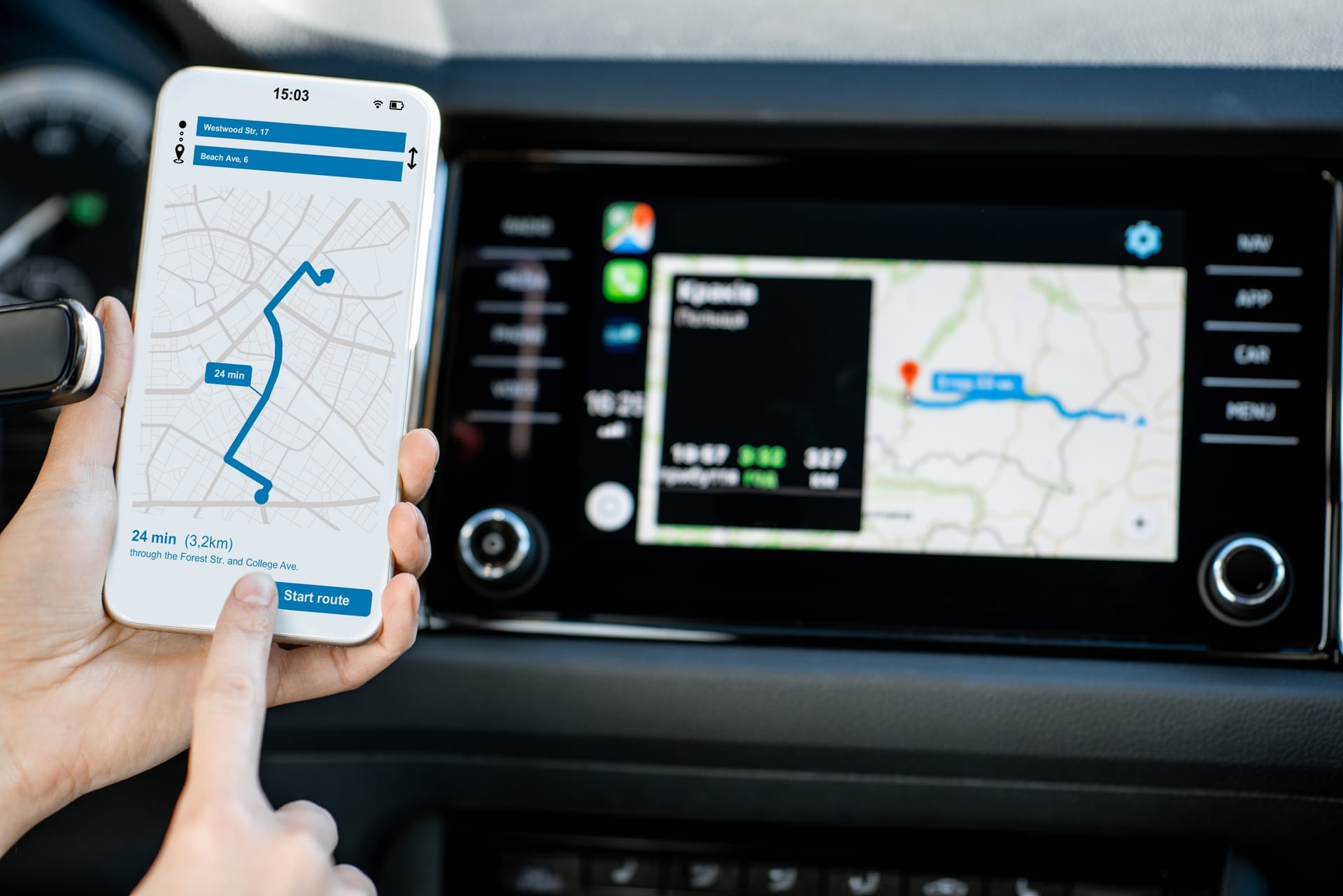 Courier dispatcher coordinating delivery routes across a fleet